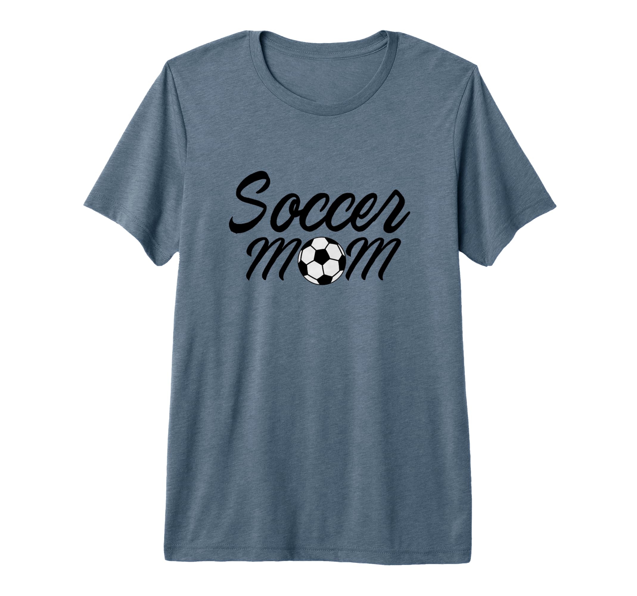 Soccer Mom Sport Team Mama Soccer Ball T-Shirt - Minimalist Print Unisex - T-Shirt, Sweatshirt, Hoodie