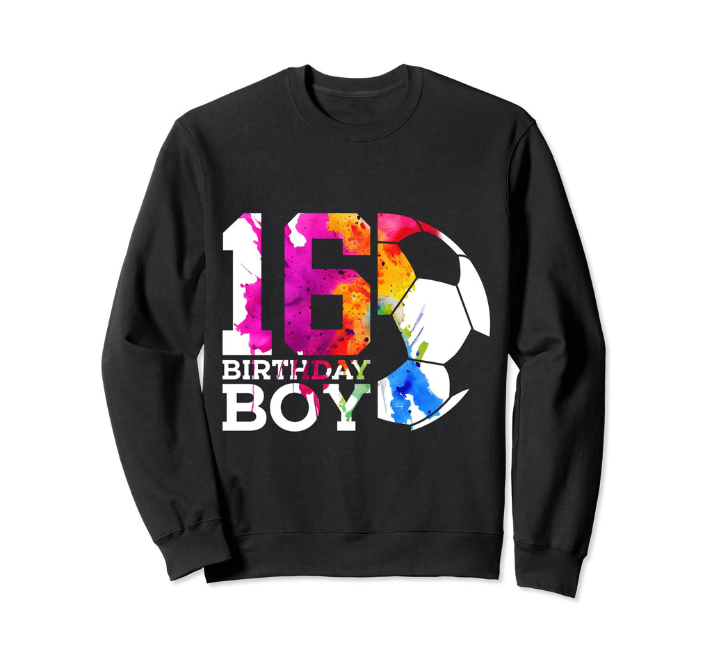 16 Birthday Soccer 16Th Birthday Sweatshirt - Aesthetic Graphic for Adults - T-Shirt, Sweatshirt, Hoodie
