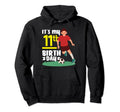 11Th Birthday 11 Years Soccer Football Hoodie - Unique Graphic for Adults - T-Shirt, Sweatshirt, Hoodie