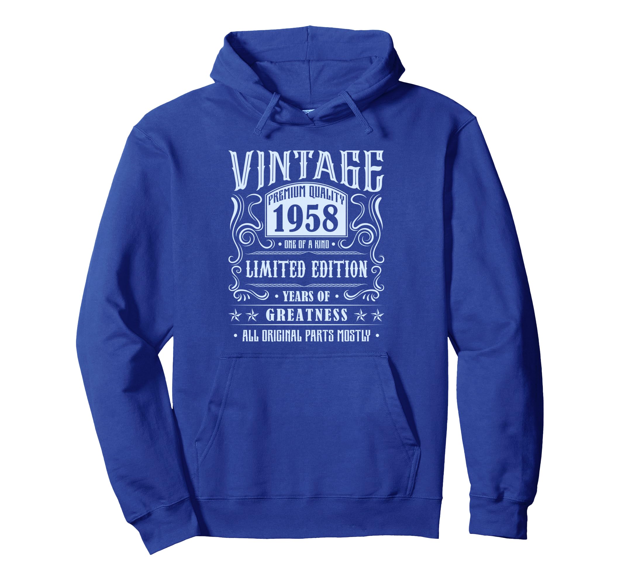 1958 T Shirts Funny 1958 Birthday Hoodie - Streetwear Style Unisex - T-Shirt, Sweatshirt, Hoodie