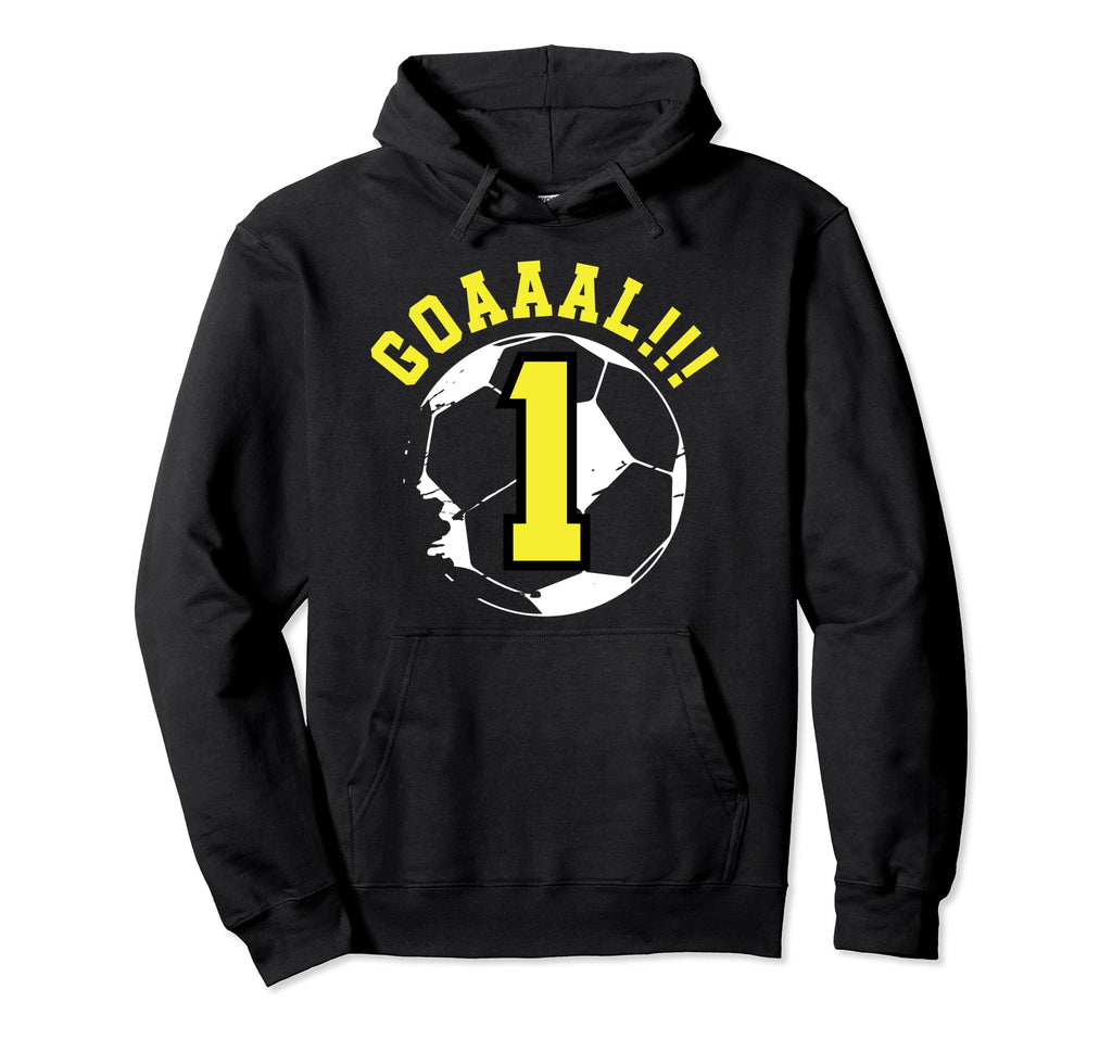 1St Birthday 1 Year Soccer Football Hoodie - Unique Graphic for Adults - T-Shirt, Sweatshirt, Hoodie
