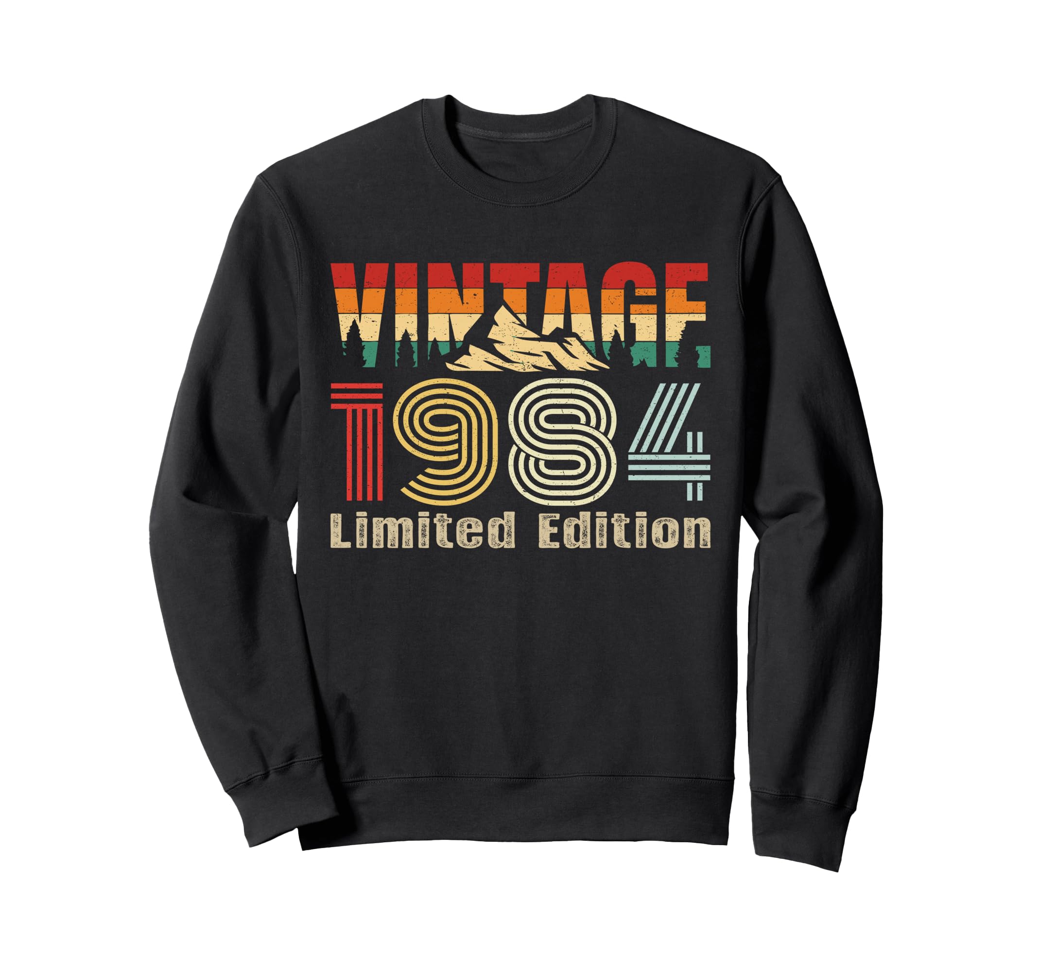 1984 Year Birthday Sweatshirt - Minimalist Print Unisex - T-Shirt, Sweatshirt, Hoodie