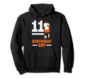 11Th Birthday 11 Years Soccer Hoodie - Streetwear Style for Adults - T-Shirt, Sweatshirt, Hoodie