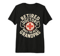 Pensioner Grandpa Doctor Md Retirement T-Shirt - Graphic Print Men Women - T-Shirt, Sweatshirt, Hoodie