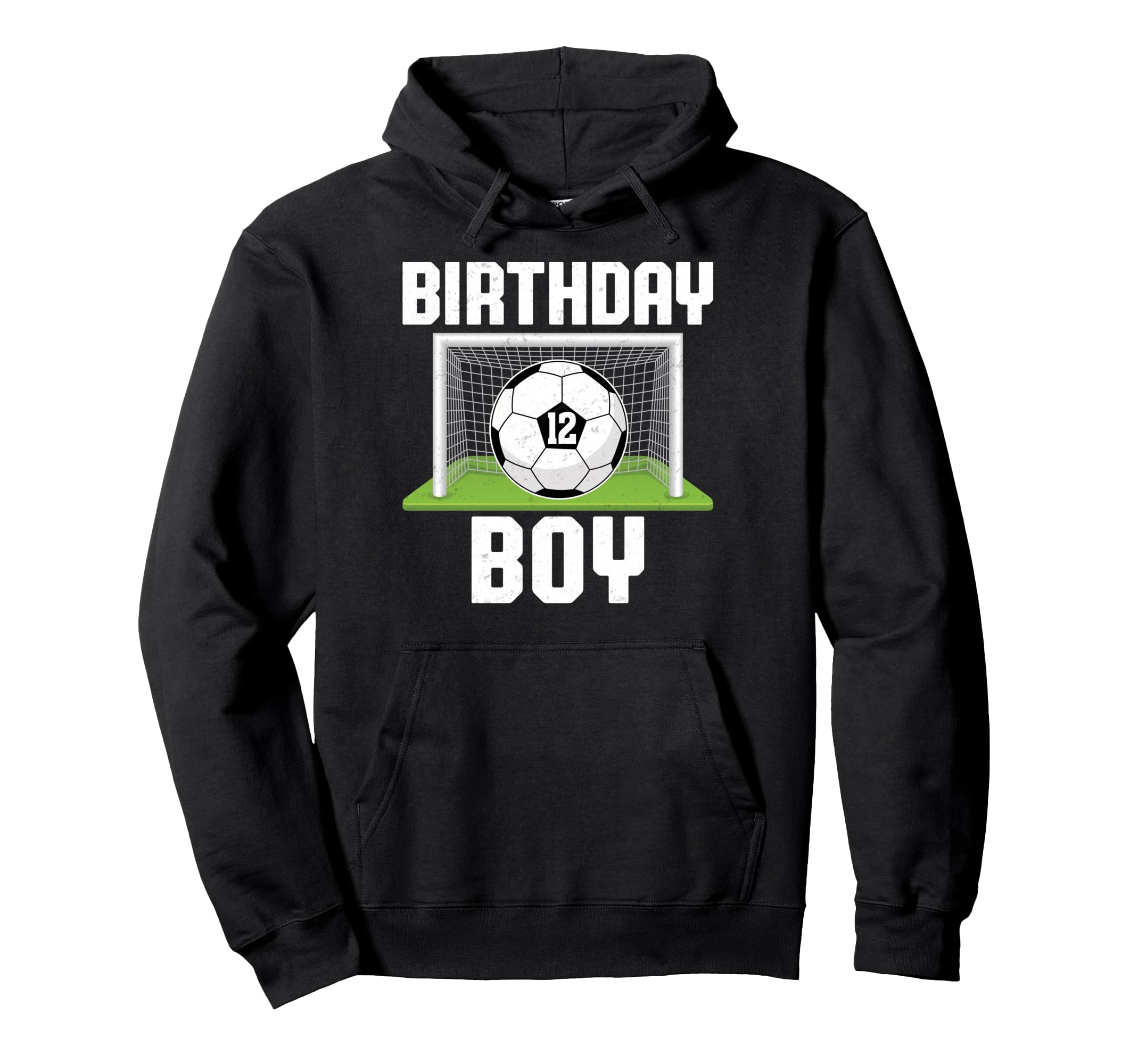 12Th Birthday Soccer Lover Sports 12 Years Hoodie - Trendy Graphic Unisex - T-Shirt, Sweatshirt, Hoodie