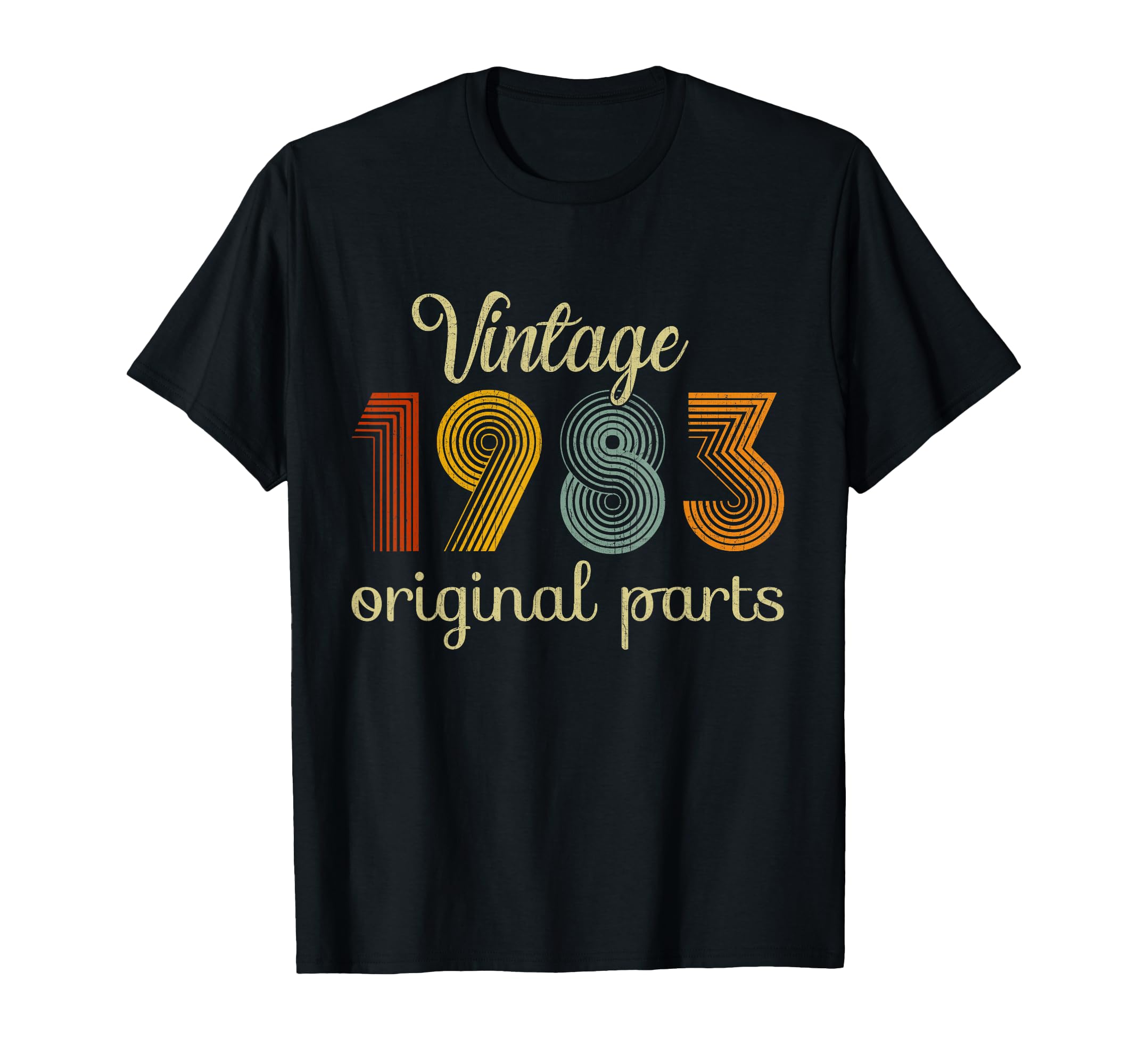 1983 Original Parts 40 Years Old 40Th T-Shirt - Unique Graphic for Adults - T-Shirt, Sweatshirt, Hoodie