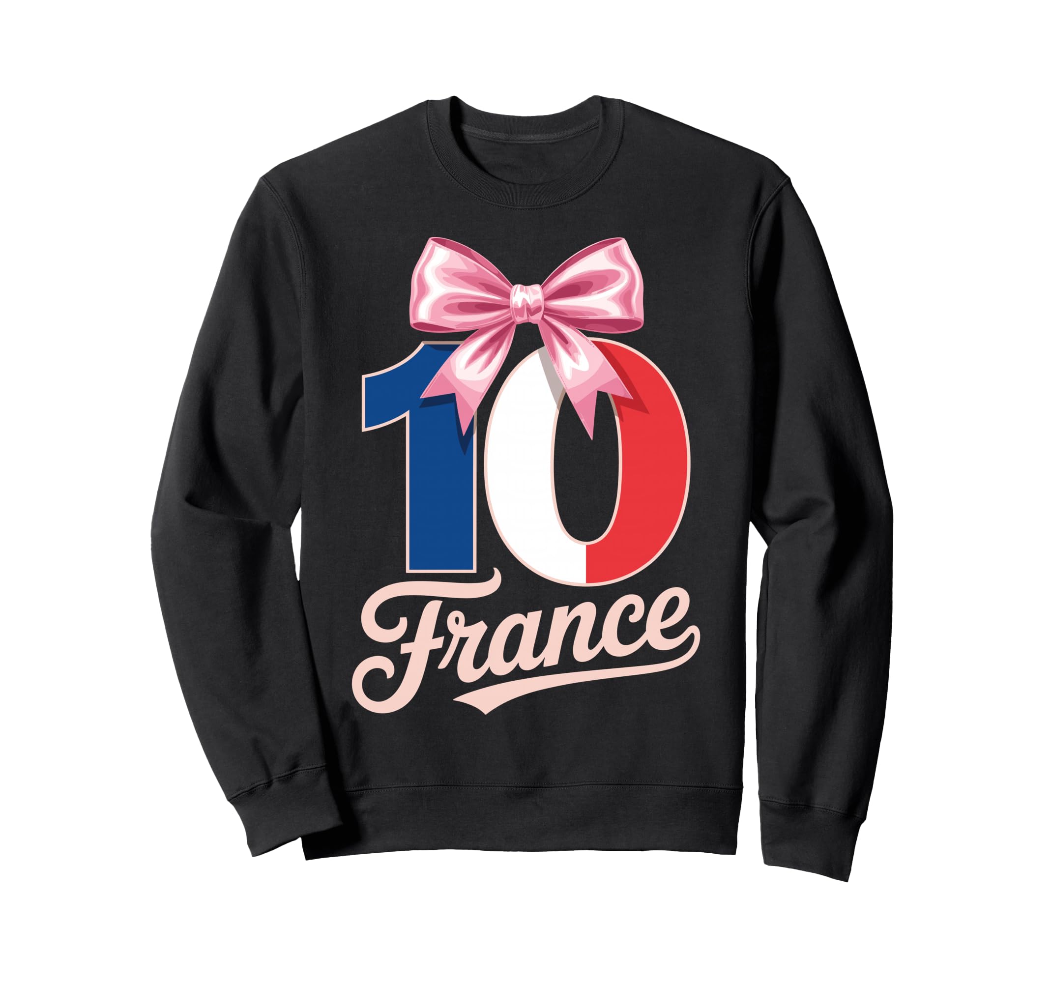 10 France Birthday Number 10 Soccer Sweatshirt - Streetwear Style Unisex - T-Shirt, Sweatshirt, Hoodie