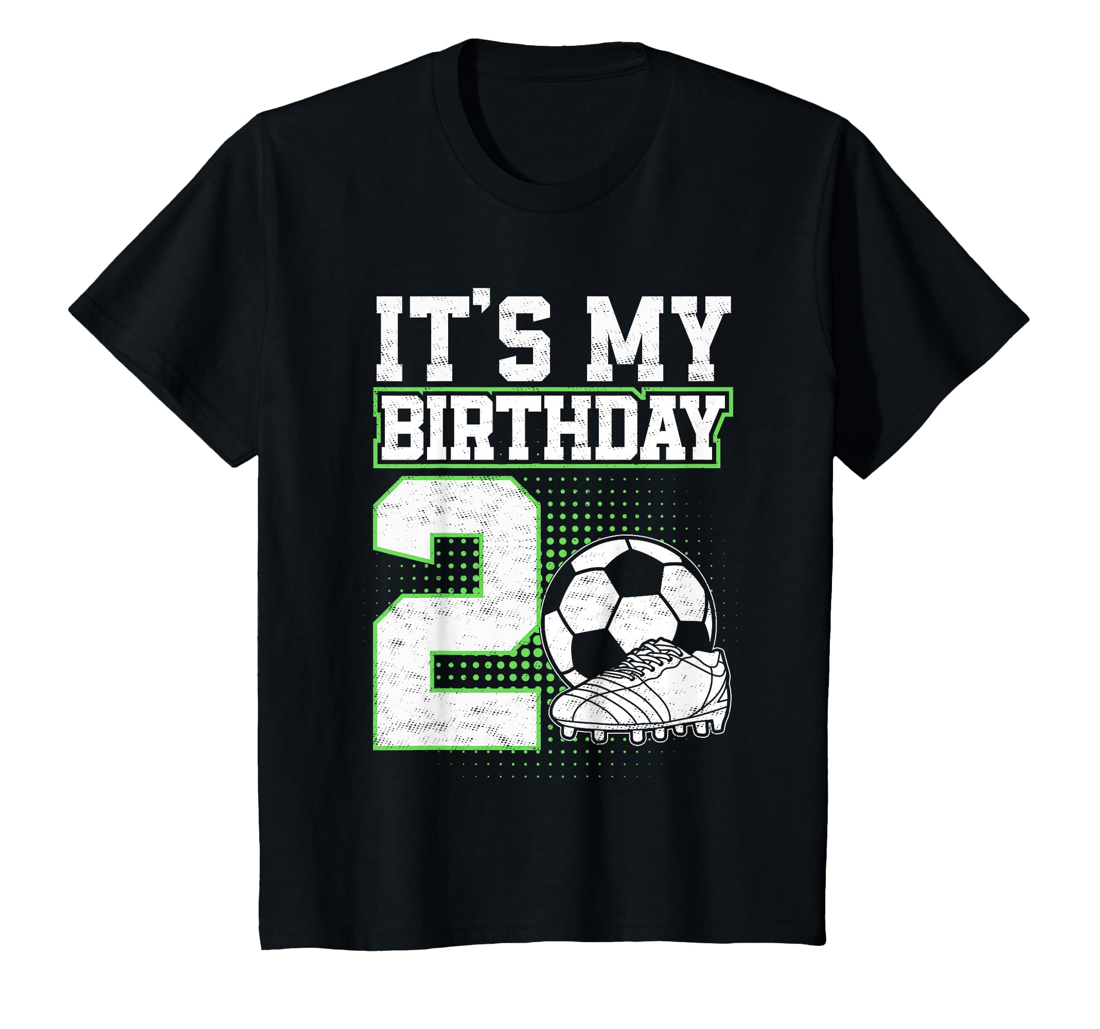 2 Year Old Soccer Its My 2Nd Birthday T-Shirt - Graphic Print Unisex - T-Shirt, Sweatshirt, Hoodie