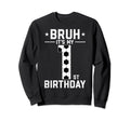 1 Year Old Birthday Soccer Bruh Sweatshirt - Aesthetic Graphic Men Women - T-Shirt, Sweatshirt, Hoodie