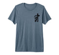 2 Sided God Husband Dad Protector Hero Tri T-Shirt - Trendy Graphic Unisex - T-Shirt, Sweatshirt, Hoodie