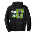 17Th Soccer Birthday Party Seventeen Hoodie - Unique Graphic for Adults - T-Shirt, Sweatshirt, Hoodie