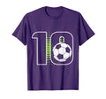 10Th Birthday Soccer Player T-Shirt - Casual Everyday Wear Men Women - T-Shirt, Sweatshirt, Hoodie