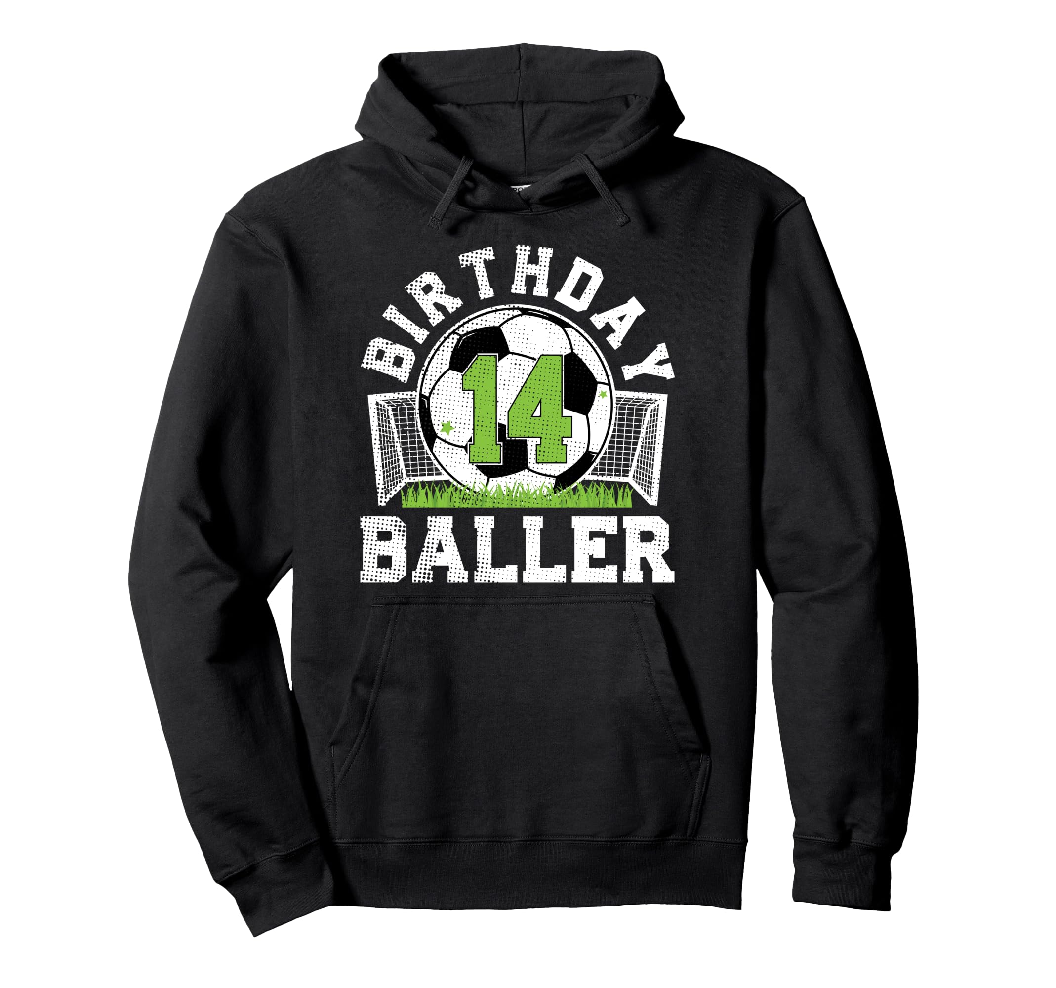 14Th Birthday Soccer 14 Year Old Hoodie - Casual Everyday Wear for Adults - T-Shirt, Sweatshirt, Hoodie