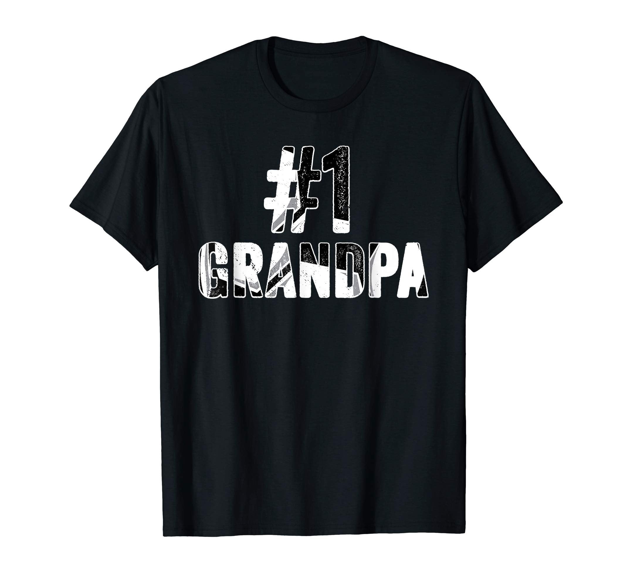1 Grandpa Soccer Gift Sports T-Shirt - Casual Everyday Wear Men Women - T-Shirt, Sweatshirt, Hoodie