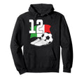 12 Soccer Birthday Gift Soccer Fan Sports Hoodie - Streetwear Style Unisex - T-Shirt, Sweatshirt, Hoodie