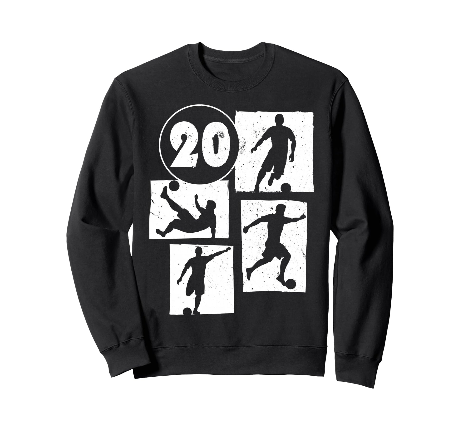 20Th Birthday Soccer Player Sweatshirt - Unique Graphic for Adults - T-Shirt, Sweatshirt, Hoodie