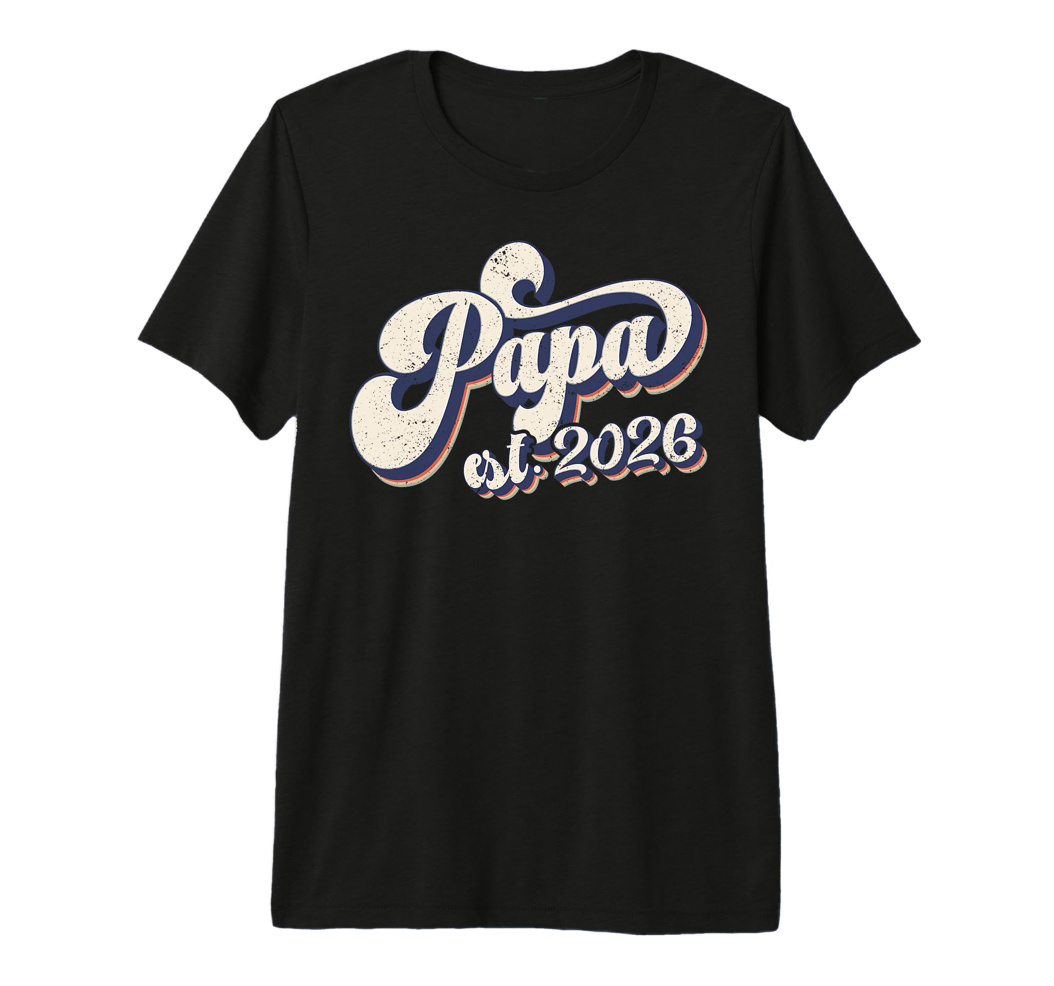 Mens Papa Est 2026 First Fathers Day T-Shirt - Aesthetic Graphic Men Women - T-Shirt, Sweatshirt, Hoodie