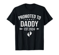 1St Time Dad Est 2024 Promoted To Daddy T-Shirt - Trendy Graphic Men Women - T-Shirt, Sweatshirt, Hoodie