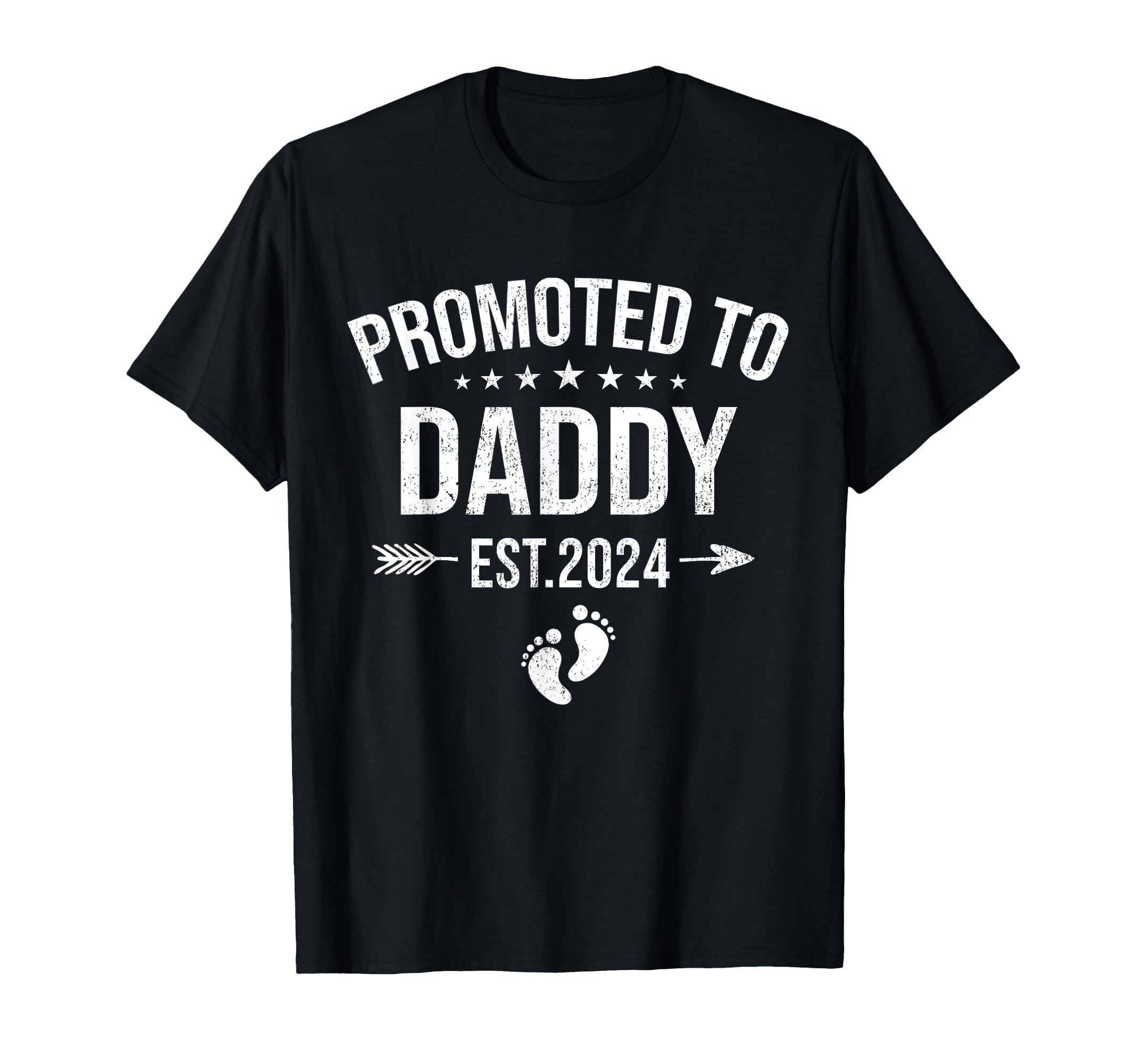 1St Time Dad Est 2024 Promoted To Daddy T-Shirt - Trendy Graphic Men Women - T-Shirt, Sweatshirt, Hoodie