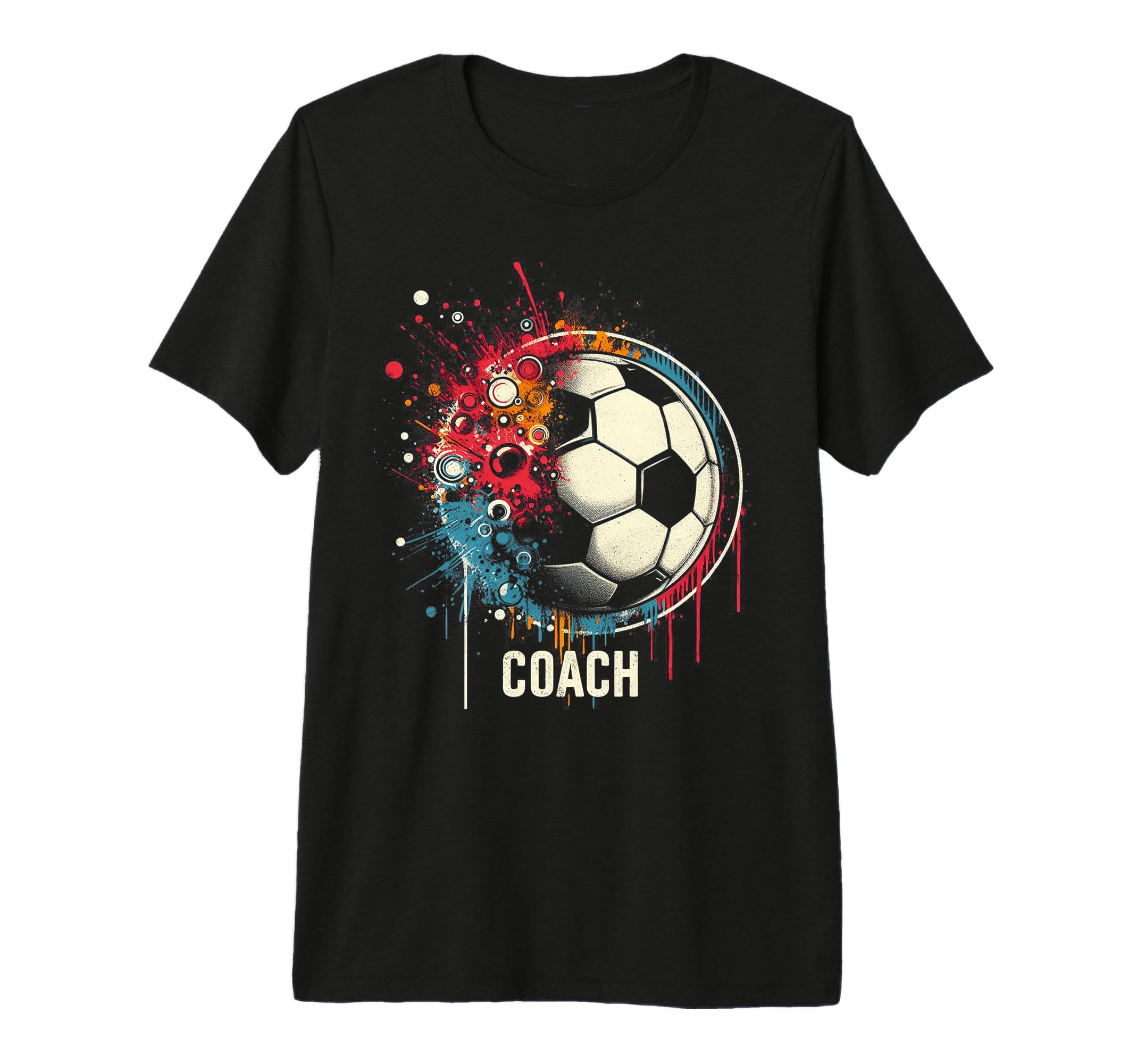 Soccer Coach Training Coaching T-Shirt - Minimalist Print Men Women - T-Shirt, Sweatshirt, Hoodie
