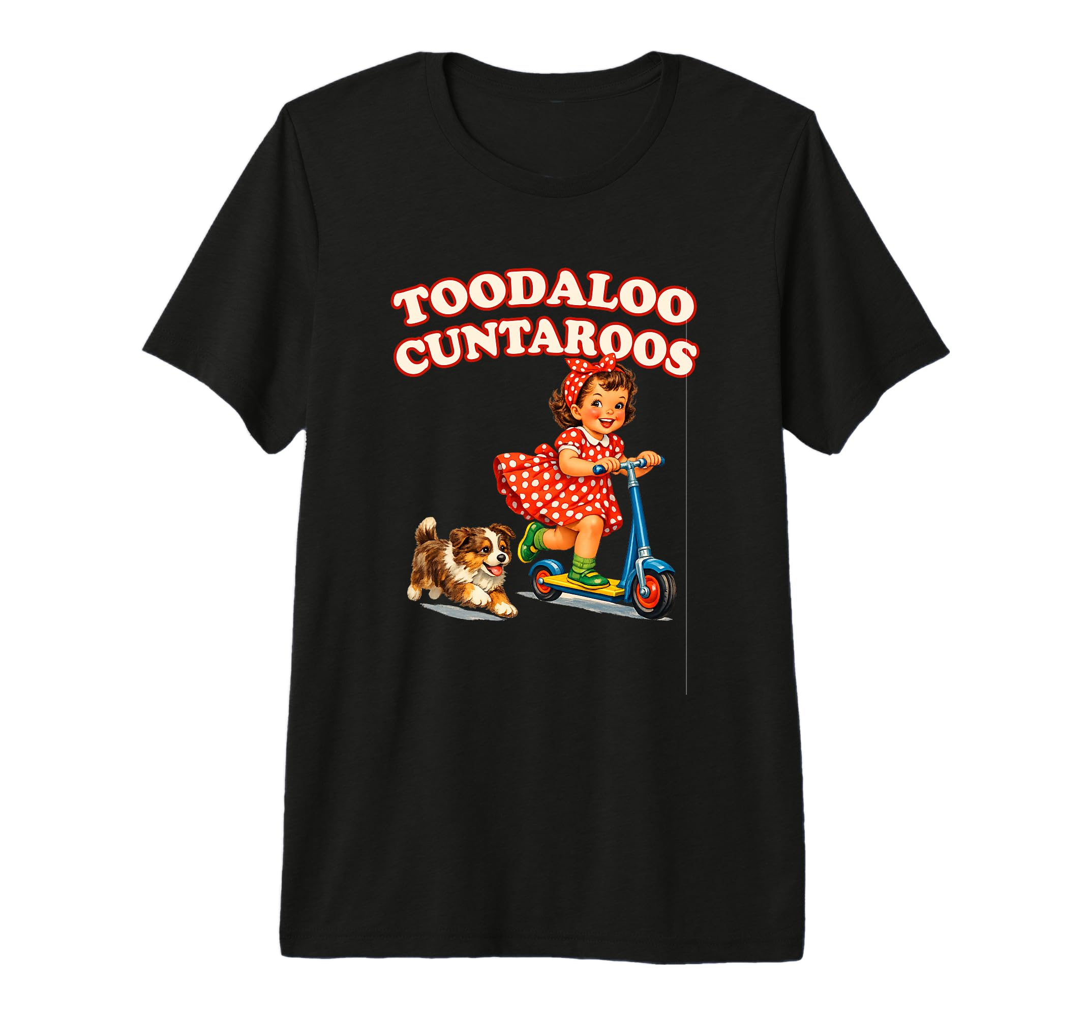 Toodaloo Cuntaroos Funny Dad Goodbye Tri T-Shirt - Trendy Graphic Unisex - T-Shirt, Sweatshirt, Hoodie