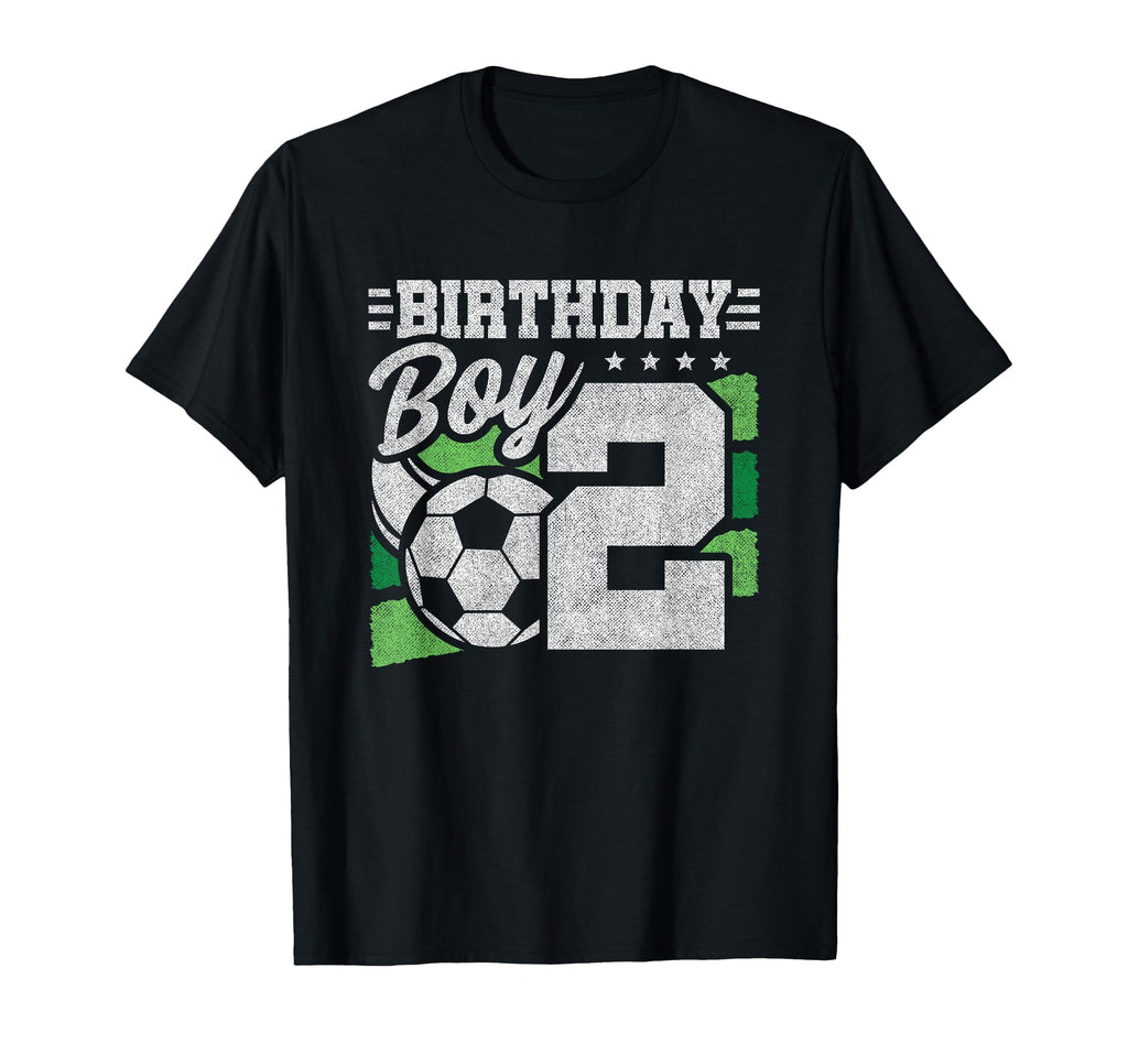 2 Year Old Soccer Birthday 2Nd T-Shirt - Aesthetic Graphic for Adults - T-Shirt, Sweatshirt, Hoodie