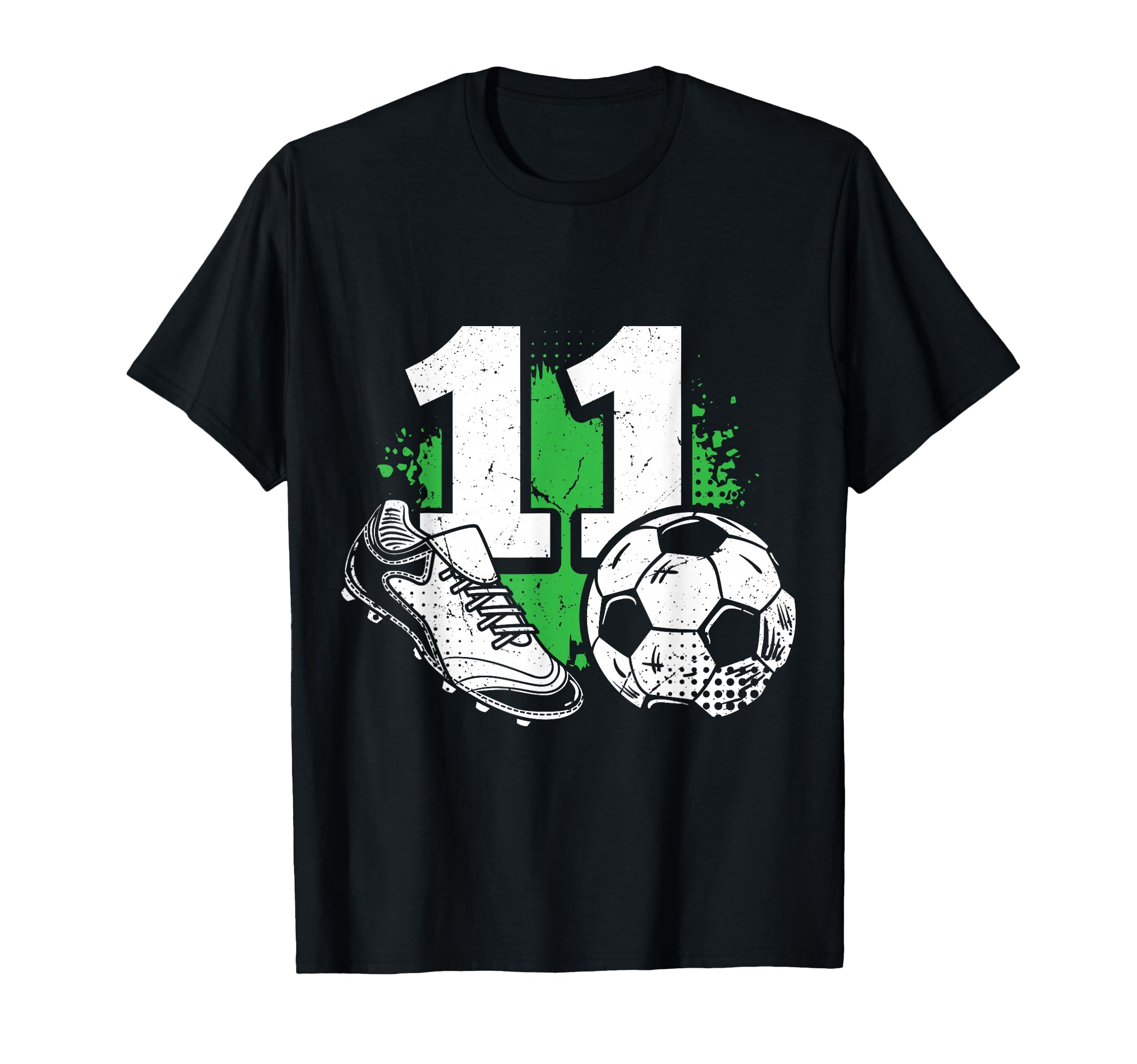11Th Birthday Soccer Player Football 11 T-Shirt - Graphic Print for Adults - T-Shirt, Sweatshirt, Hoodie