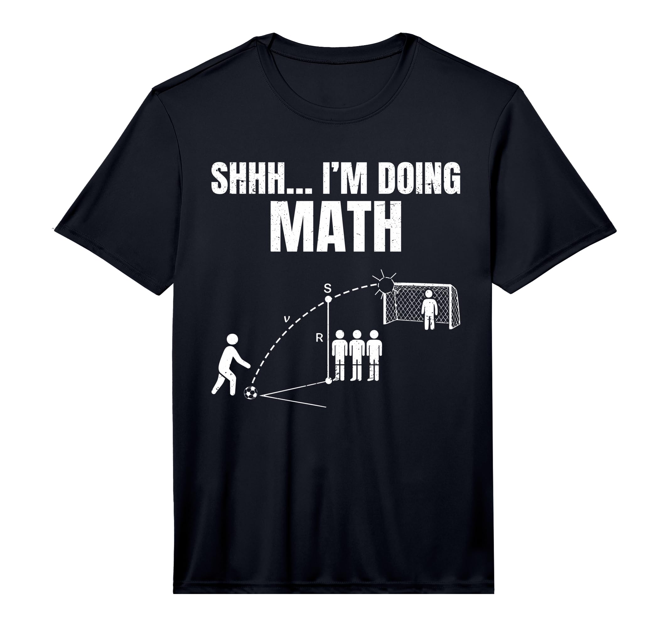 Mens Funny Soccer Coach Freekick Soccer T-Shirt - Custom Art Print Unisex - T-Shirt, Sweatshirt, Hoodie