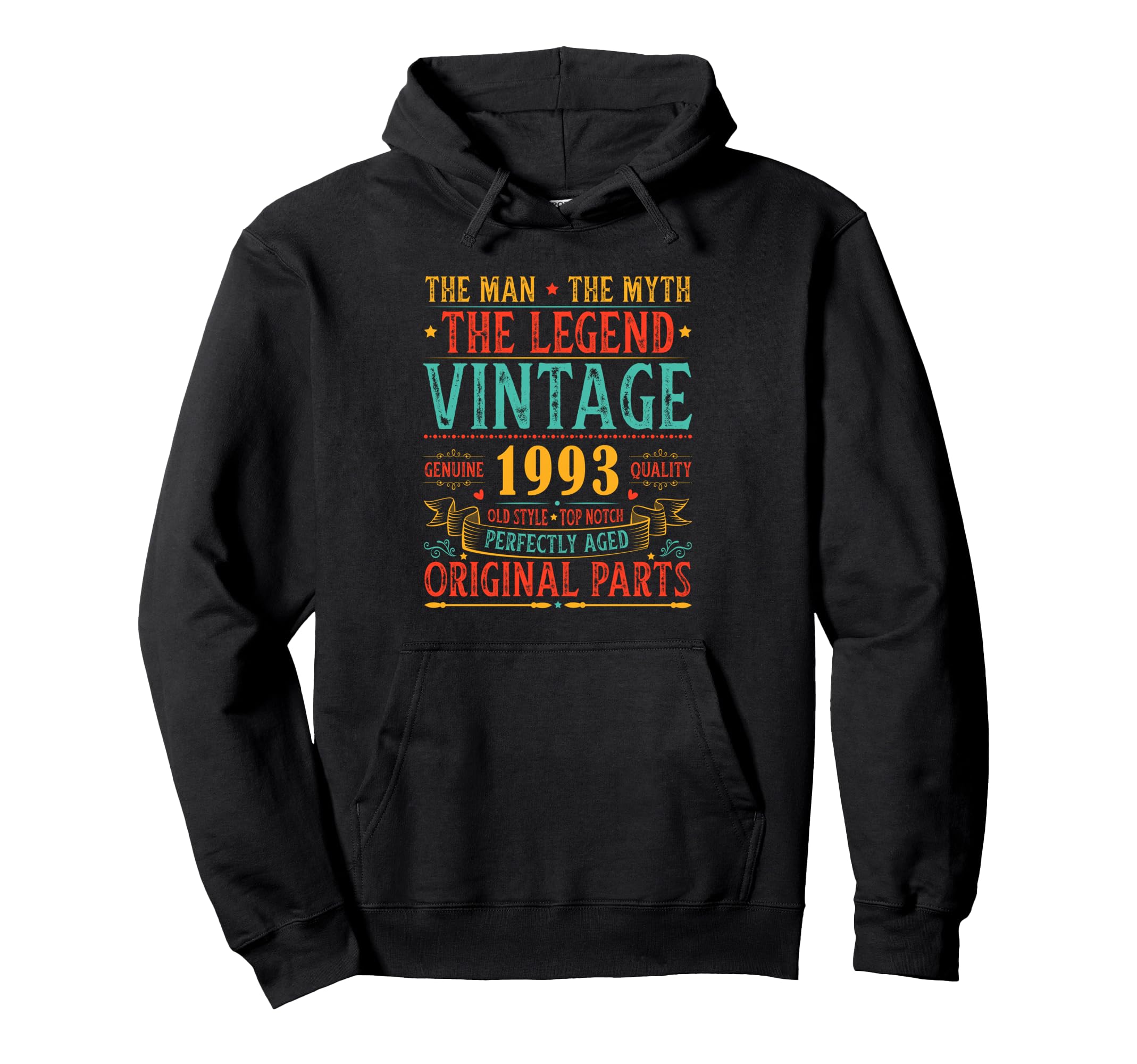 1993 T Shirts Funny 1993 Birthday Hoodie - Casual Everyday Wear for Adults - T-Shirt, Sweatshirt, Hoodie