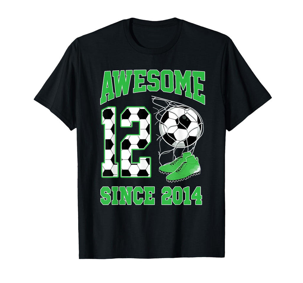 12 Year Old Awesome 12 Since 2014 T-Shirt - Fun Novelty Design for Adults - T-Shirt, Sweatshirt, Hoodie