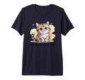 Groovy Feel Awe My Tism Cat Autism T-Shirt - Fun Novelty Design for Adults - T-Shirt, Sweatshirt, Hoodie