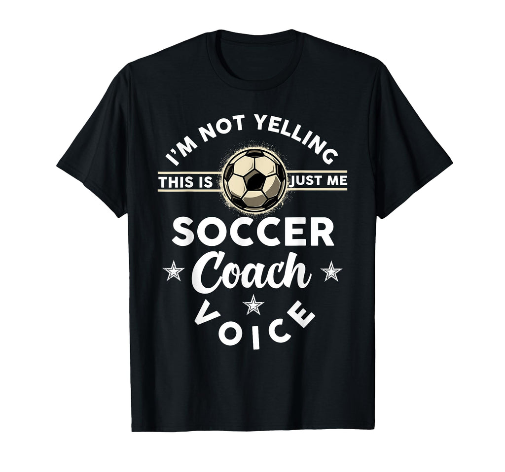 Soccer Life Just My Soccer Coach T-Shirt - Fun Novelty Design for Adults - T-Shirt, Sweatshirt, Hoodie