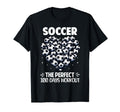 100 Days School Soccer Heart Love 100Th T-Shirt - Streetwear Style Unisex - T-Shirt, Sweatshirt, Hoodie