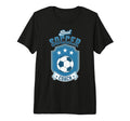 Fun Gift Best Soccer Coach Tri Blend T-Shirt - Custom Art Print Unisex - T-Shirt, Sweatshirt, Hoodie