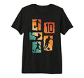 10Th Birthday Soccer Player Football T-Shirt - Casual Everyday Wear Unisex - T-Shirt, Sweatshirt, Hoodie