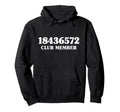 18436572 Club Member V8 Big Block Hoodie - Casual Everyday Wear Unisex - T-Shirt, Sweatshirt, Hoodie