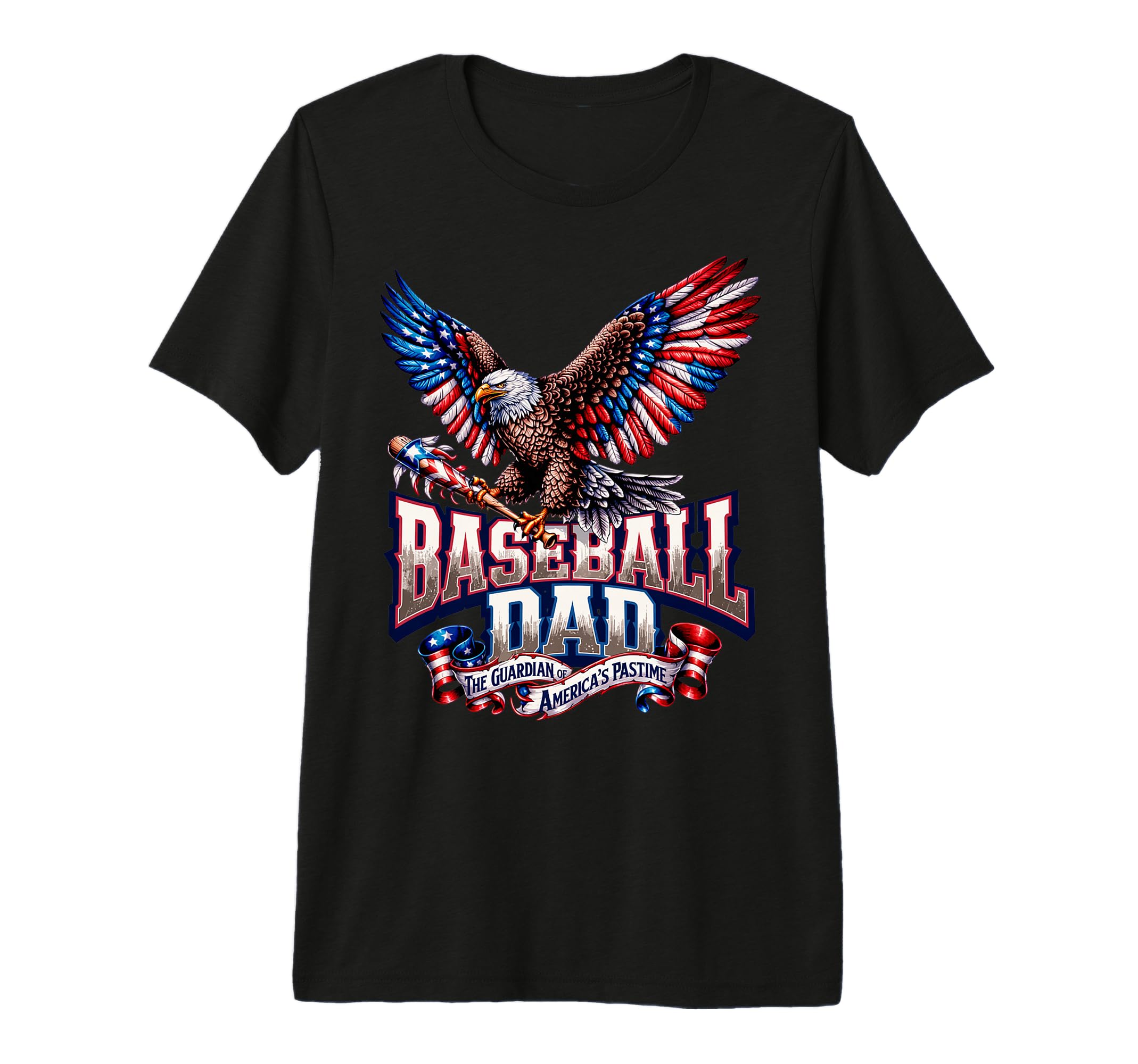 Mens Proud Baseball Patriotic Baseball T-Shirt - Trendy Graphic for Adults - T-Shirt, Sweatshirt, Hoodie
