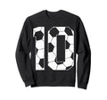 10Th Birthday Soccer Player Sweatshirt - Aesthetic Graphic for Adults - T-Shirt, Sweatshirt, Hoodie