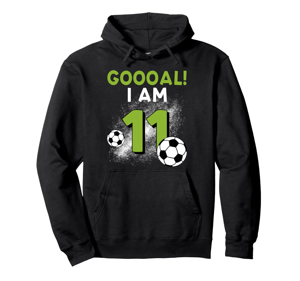 11Th Birthday Soccer Theme 11Year Old B Hoodie - Graphic Print for Adults - T-Shirt, Sweatshirt, Hoodie