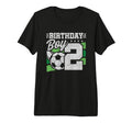 2 Year Old Soccer Birthday 2Nd T-Shirt - Minimalist Print Men Women - T-Shirt, Sweatshirt, Hoodie