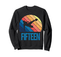 15Th Birthday Soccer 15 Years Old Sweatshirt - Aesthetic Graphic Men Women - T-Shirt, Sweatshirt, Hoodie