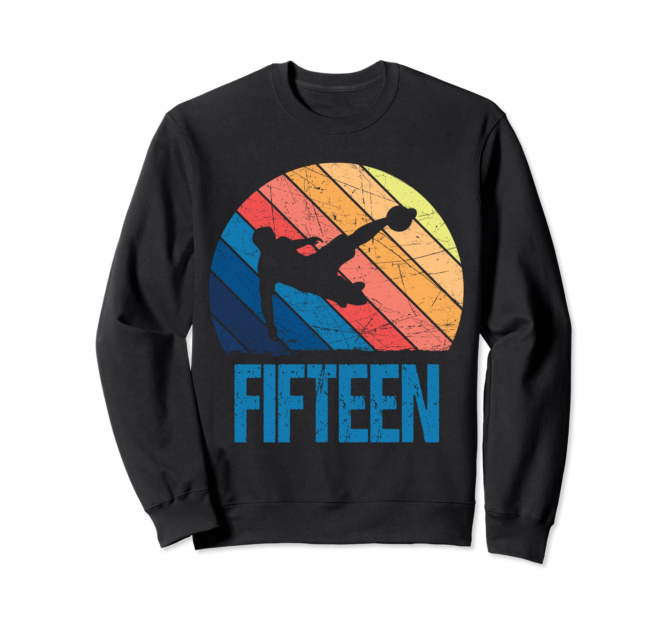 15Th Birthday Soccer 15 Years Old Sweatshirt - Aesthetic Graphic Men Women - T-Shirt, Sweatshirt, Hoodie