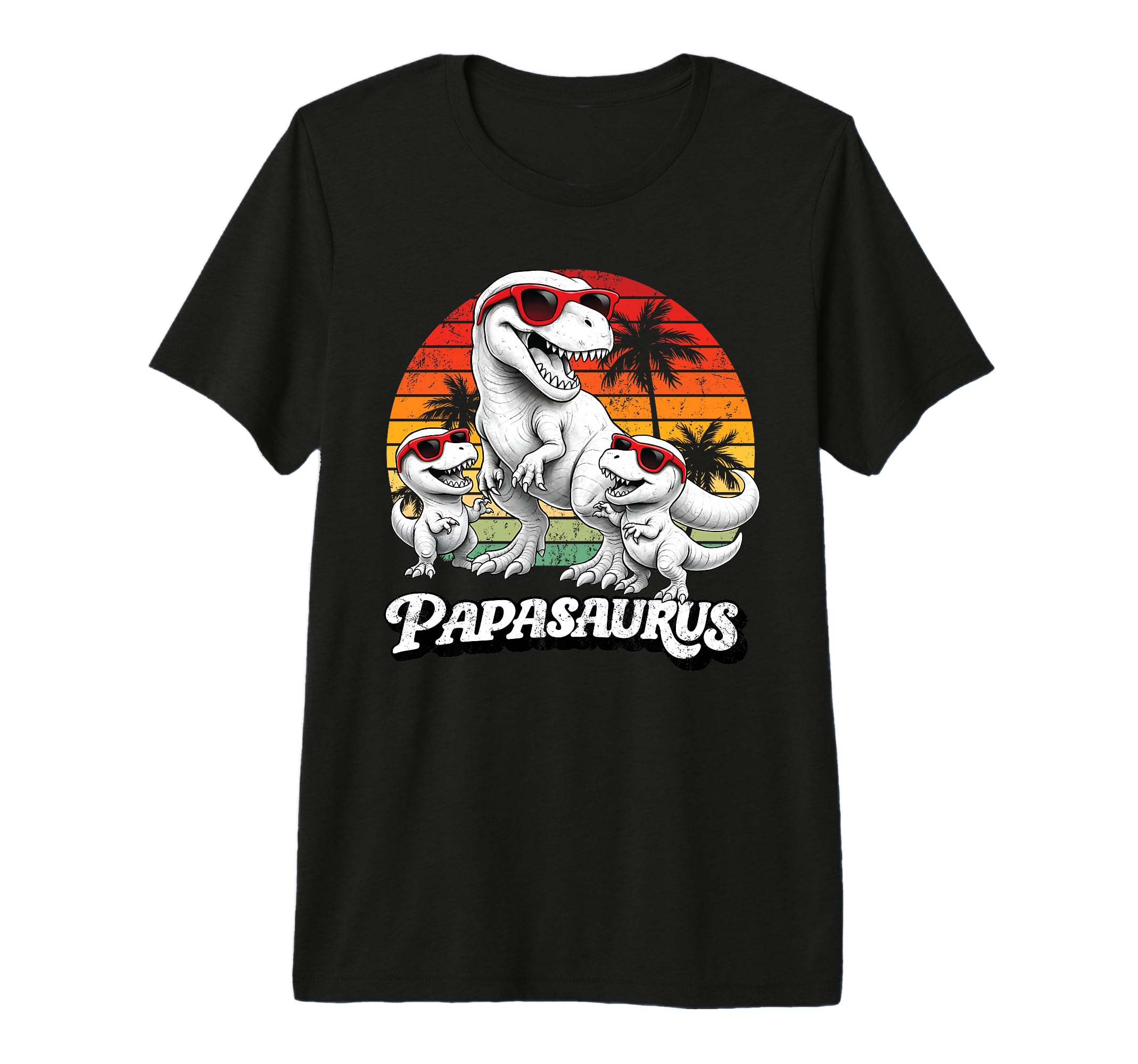 Papasaurus T Rex Dinosaur Funny Dad T-Shirt - Aesthetic Graphic for Adults - T-Shirt, Sweatshirt, Hoodie