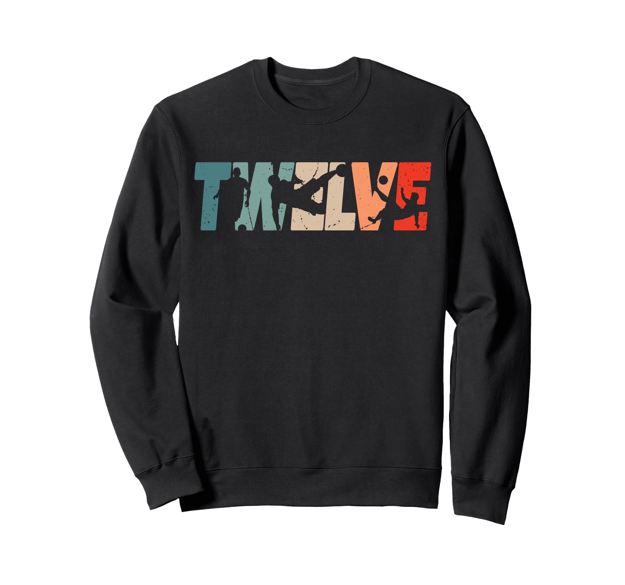12Th Birthday Soccer 12 Years Old Sweatshirt - Graphic Print for Adults - T-Shirt, Sweatshirt, Hoodie