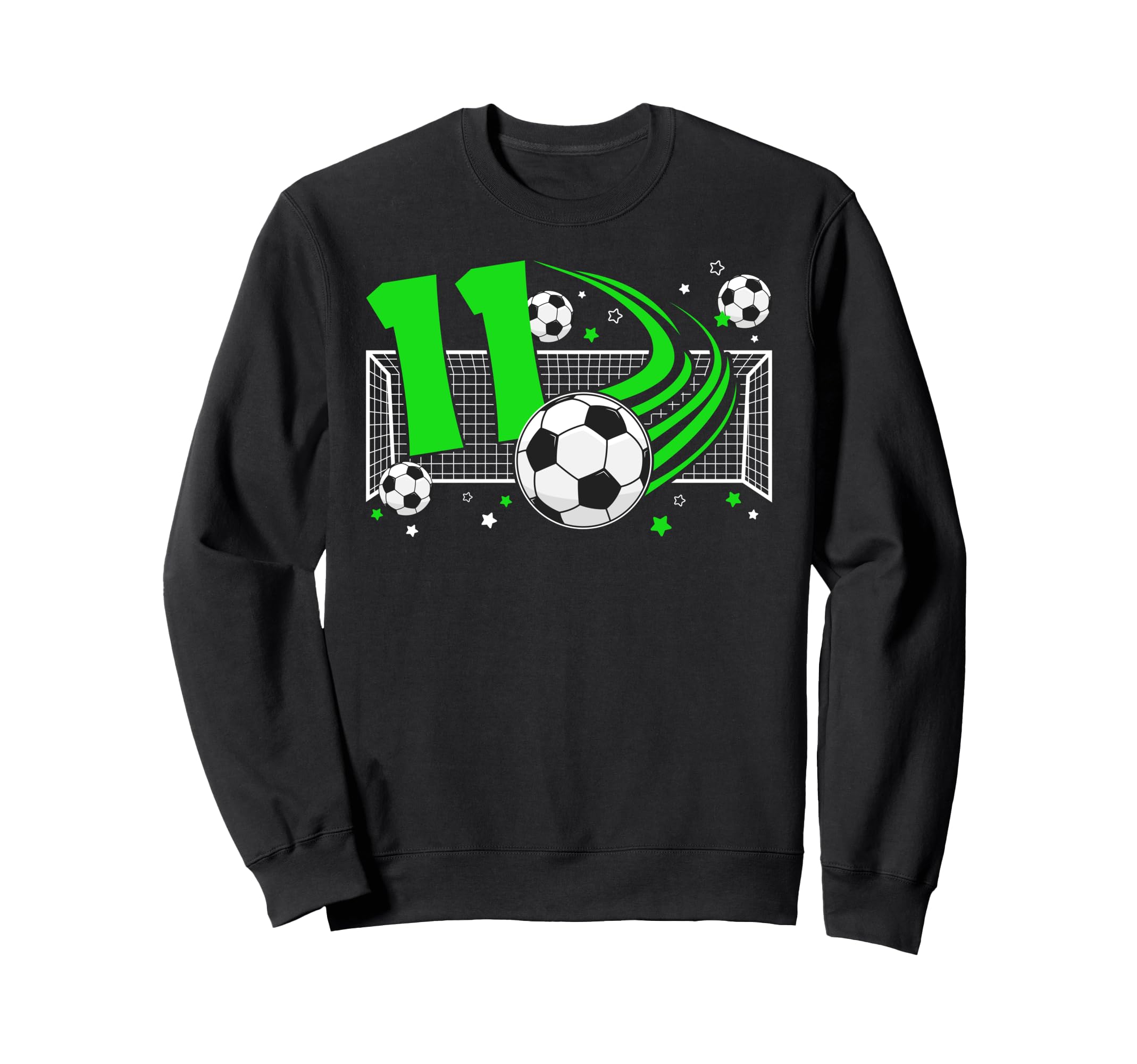 11Th Birthday Soccer 11 Year Old Sweatshirt - Streetwear Style Unisex - T-Shirt, Sweatshirt, Hoodie