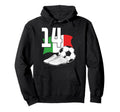 14 Soccer Birthday Gift Soccer Fan Hoodie - Casual Everyday Wear Unisex - T-Shirt, Sweatshirt, Hoodie