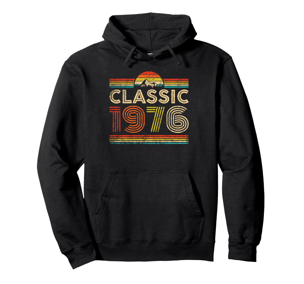 1976 Year 1976 Birthday Hoodie - Trendy Graphic for Adults - T-Shirt, Sweatshirt, Hoodie