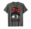 Classy Coach Life Soccer Messy Bun Baseball T-Shirt - Graphic Print Unisex - T-Shirt, Sweatshirt, Hoodie
