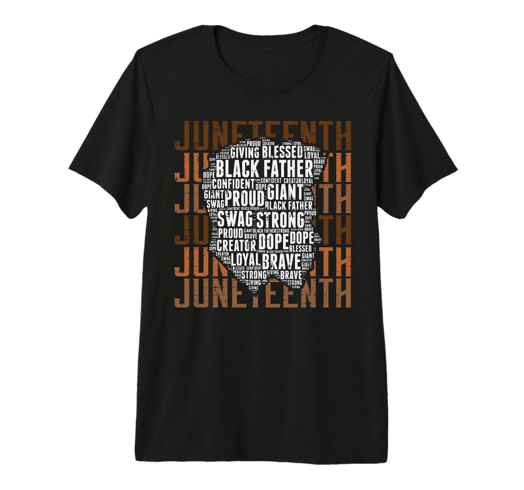 Juneteenth Black Father African Freedom T-Shirt - Custom Art Print Unisex - T-Shirt, Sweatshirt, Hoodie