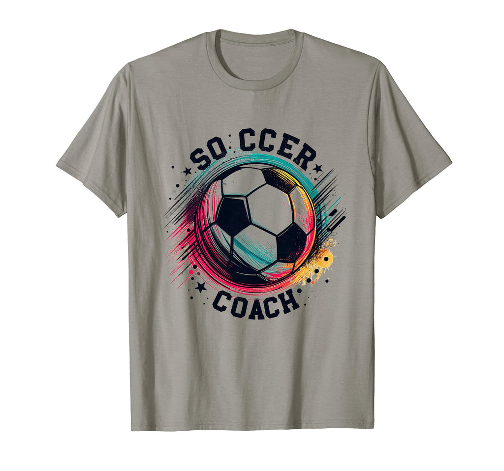 Soccer Coach Training Coaching T-Shirt - Casual Everyday Wear Unisex - T-Shirt, Sweatshirt, Hoodie